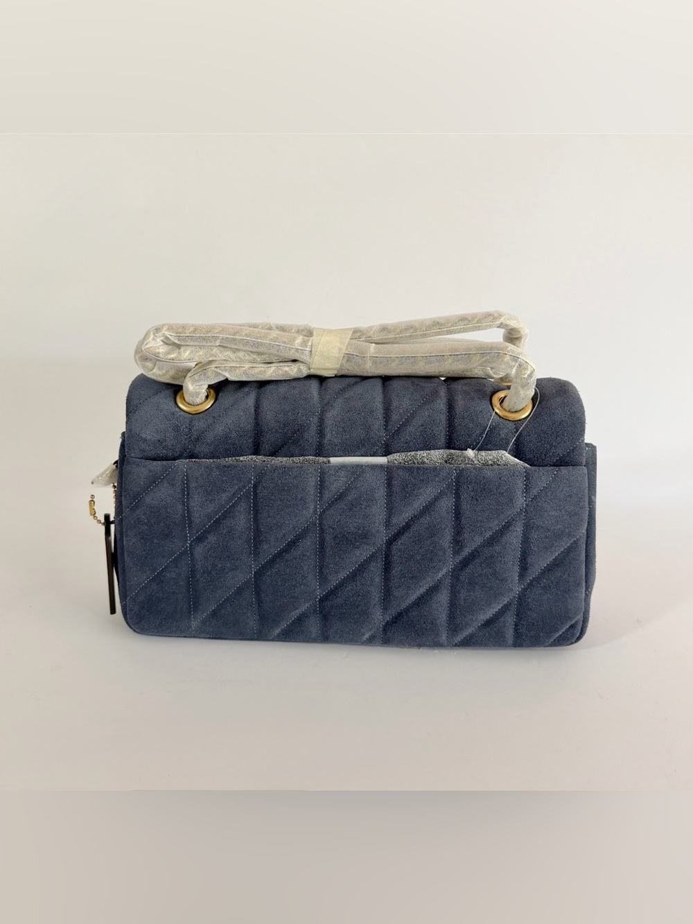 Coach - Quilted Tabby Shoulder Bag 26 in Light Denim - Picture 4 of 14